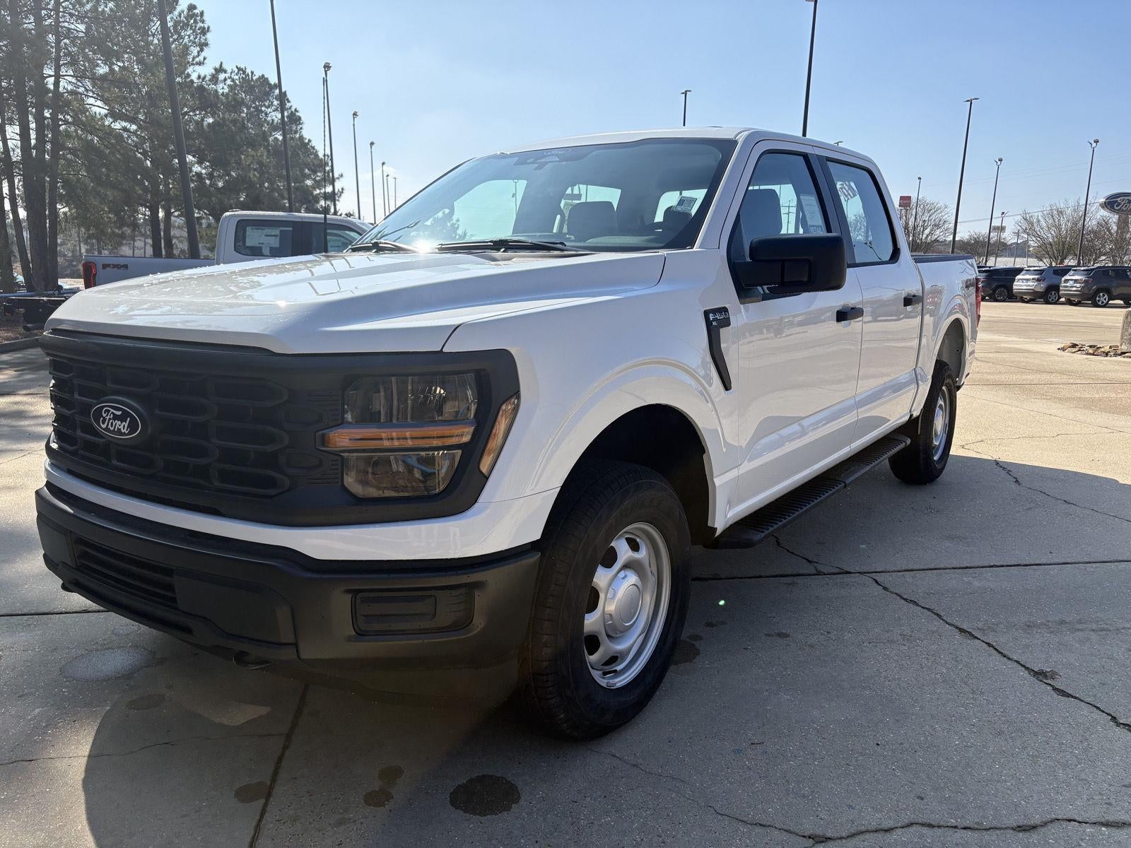 2026 Ford F-150 XL in Oxford White — front three-quarter view